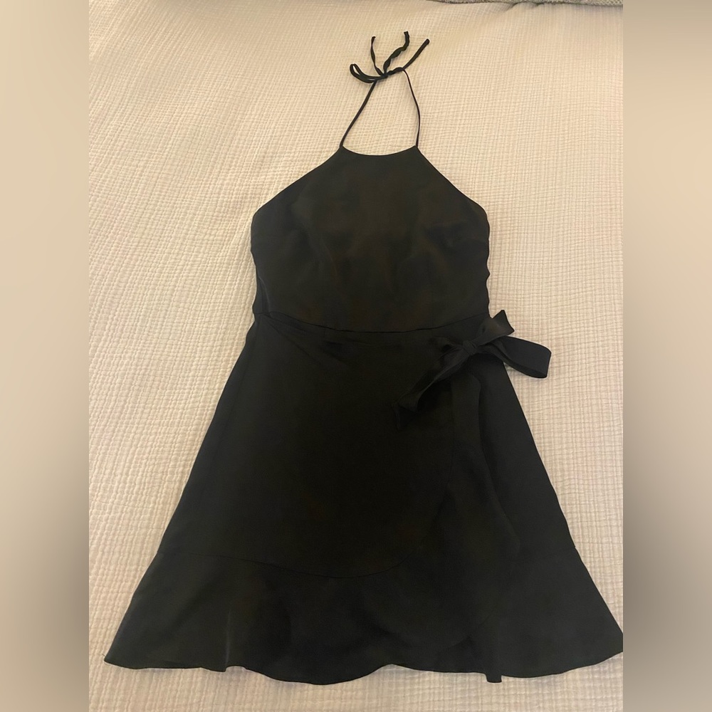 Abercrombie Mini Halter Wrap Dress - Size Small